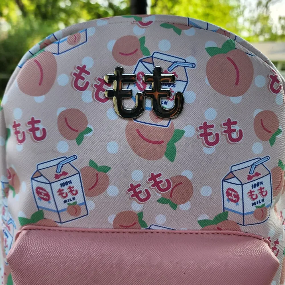 BioWorld Pastel Peach Milk Mini PVC Backpack